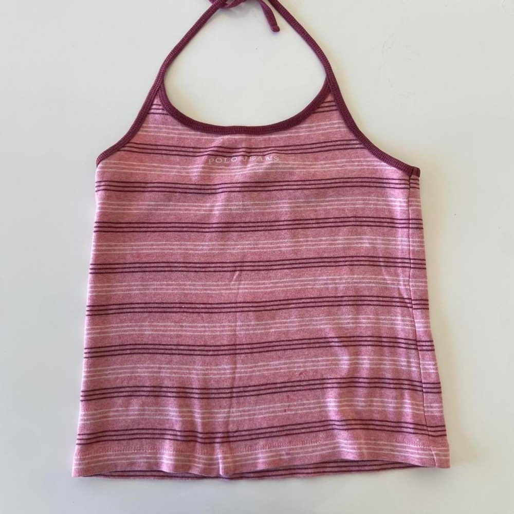 vintage ralph lauren polo halter top